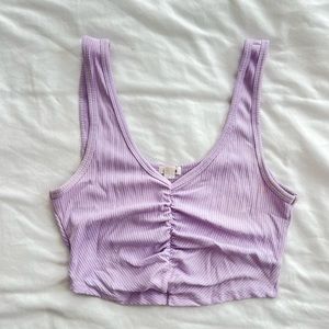 cropped tank top